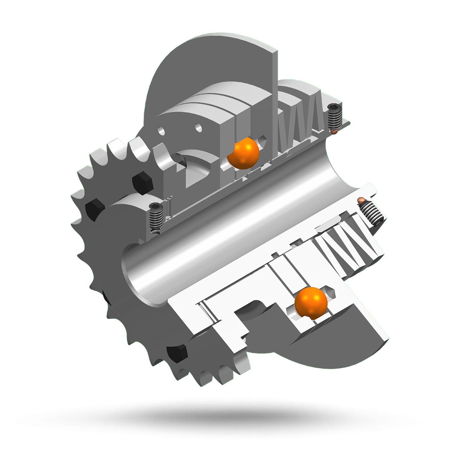 Schakelbaar last-scheidend